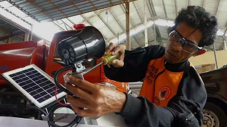 Anggota BPBD Banjarnegara Ciptakan Elwasi, Alat Pendeteksi Longsor