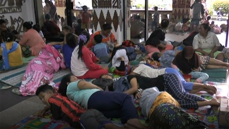 Ratusan Anak Pengungsi Tsunami di Lampung Terkena ISPA dan Diare