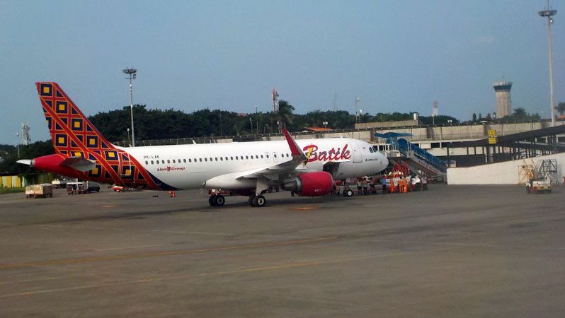 Sempat Terbang 12 Menit, Pesawat Batik Air Kembali ke Bandara Makassar