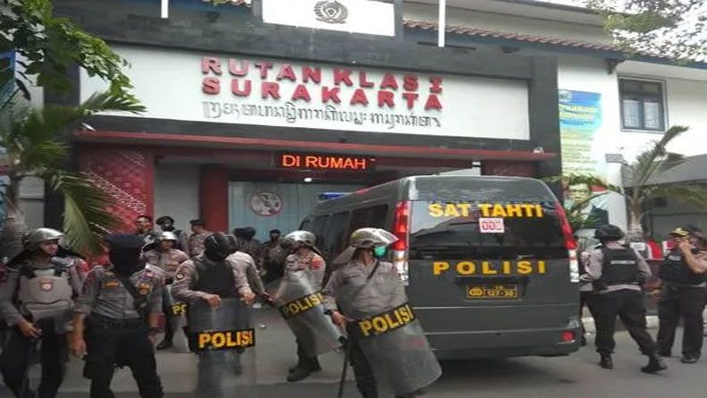 Pengamanan Rutan Solo Diperketat, Polda Kerahkan 1 Peleton Brimob