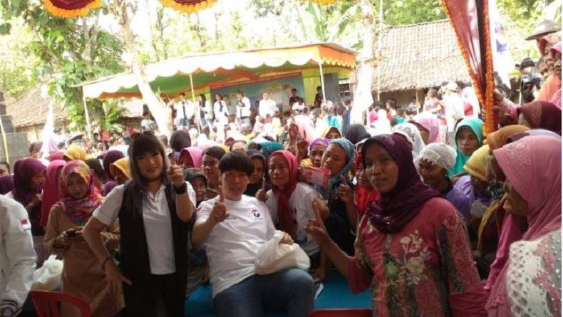 Bagikan Sembako Murah, Bazar Perindo di Boyolali Diserbu Warga