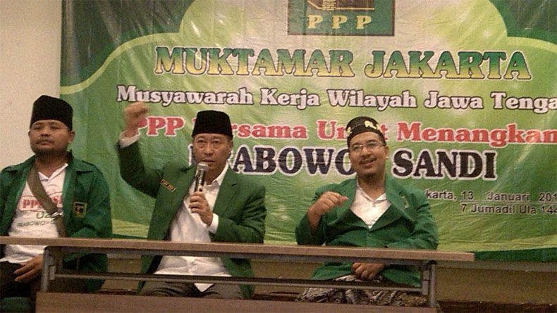 PPP Solo Deklarasikan Diri Dukung Prabowo-Sandi di Pilpres 2019