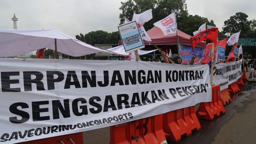 Jelang Akhir Kontrak, Pekerja JICT Tuntut Usut Korupsi di TPK Koja - Bagian 3