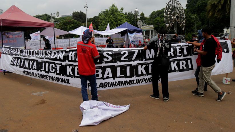 Jelang Akhir Kontrak, Pekerja JICT Tuntut Usut Korupsi di TPK Koja - Bagian 5