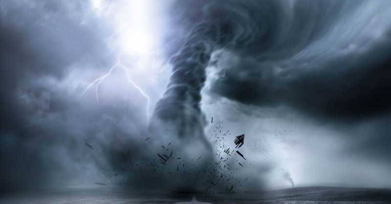 Angin Puting Beliung Terjang Bandarlampung, 7 Rumah Rusak Parah