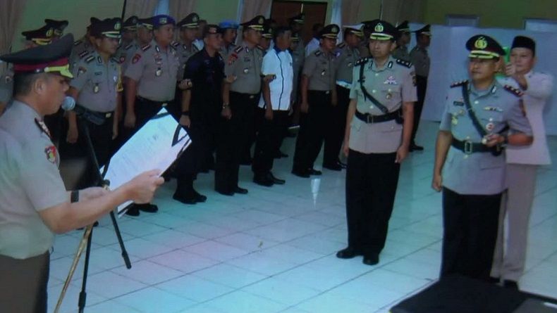 Kapolda Sumsel Lantik AKBP Eko Yudi Jadi Kapolres Empat Lawang