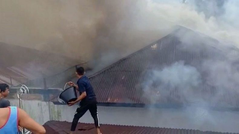 Lapas Bukittinggi di Agam Terbakar, Napi Berhamburkan Selamatkan Diri