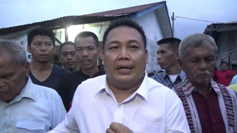 Datangi Warga Tuna Netra, Caleg Perindo Berikan Pendidikan Politik