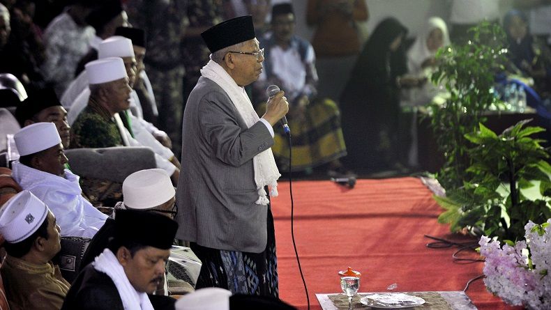 Pimpinan Ponpes Kediri Ajak Warga dan Santri Menangkan Jokowi-Ma'ruf