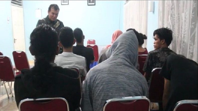 Asyik Ngelem, 10 Muda-mudi di Belitung Kena Gerebek BNN
