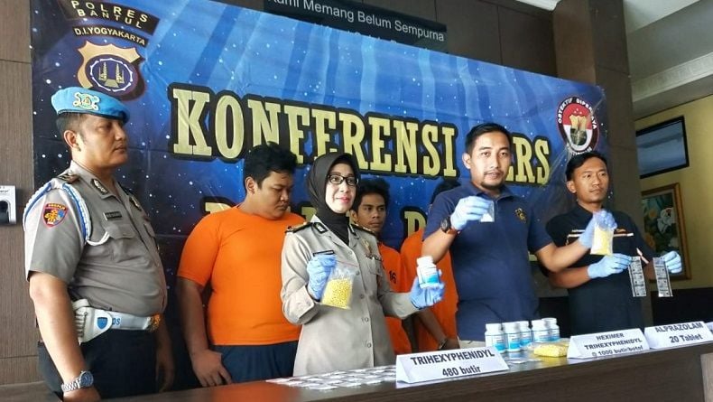 Lagi Patroli Klitih, Polisi Malah Dapatkan Pengedar Pil Psikotropika