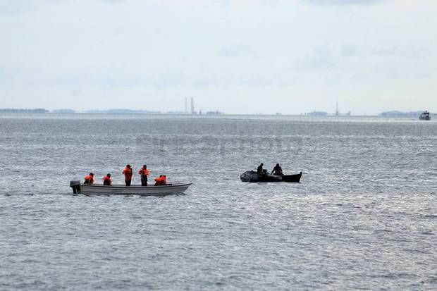 Kapal Pengangkut Semen Tenggelam di Bengkalis, 10 Penumpang Selamat
