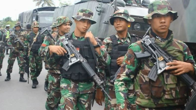 Kontak Tembak TNI dan KKB di Intan Jaya Papua, 1 Prajurit TNI Gugur