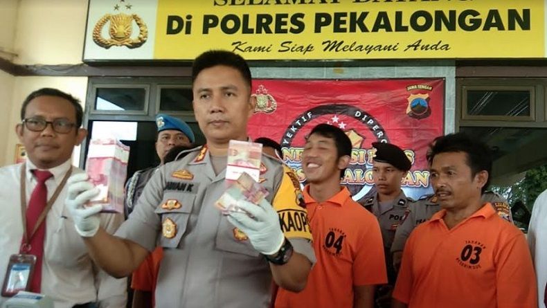 Bongkar Peredaran Uang Palsu, Polisi Amankan Rp150 Juta