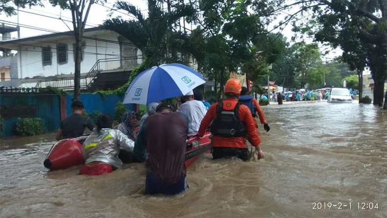 Kota Manado Dikepung Banjir Parah, Ratusan Warga Dievakuasi