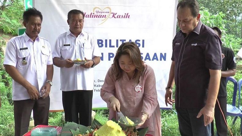 MNC Peduli dan Lotte Mart Resmikan Jembatan Cipluk di Kendal