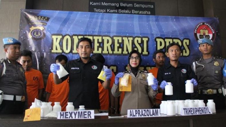 Polisi Amankan 25.000 Pil Psikotropika dan Obat Keras di Bantul