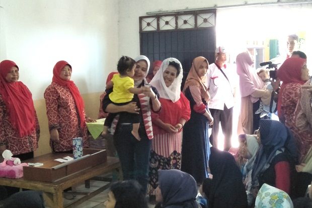 Peduli Stunting, Caleg Perindo Gelar Penyuluhan Gizi dan Bagi Vitamin