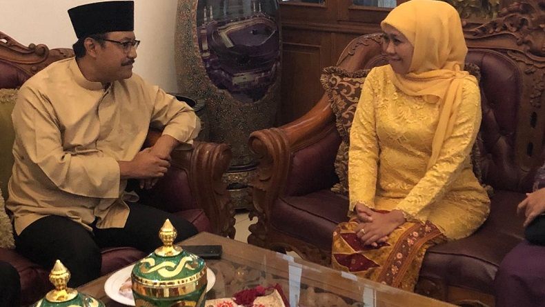 Jelang Pelantikan Gubernur Jatim Terpilih, Gus Ipul Pamit ke Khofifah