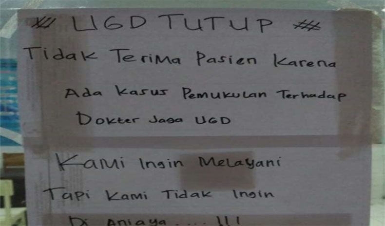 Dokter Jaga Dianiaya Keluarga Pasien, Pelayanan RSUD Raja Ampat Lumpuh