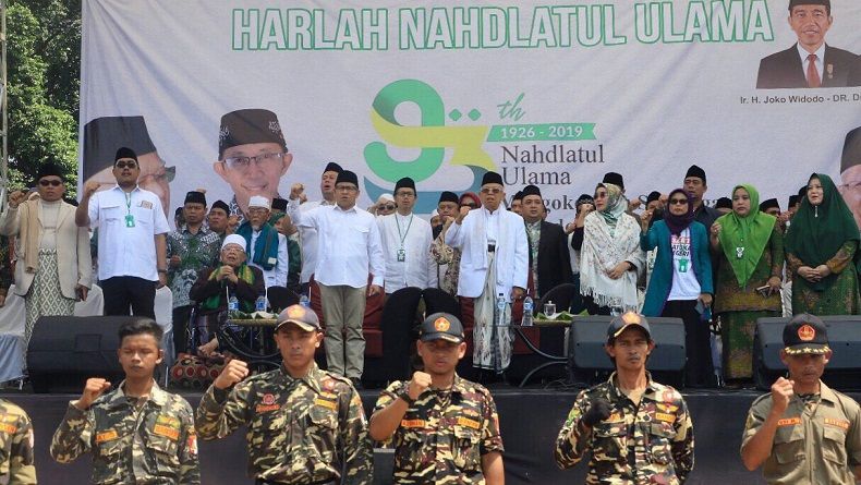 Harlah NU di Cianjur, KH Ma'ruf: NU Penyelamat Seperti Kapal Nabi Nuh