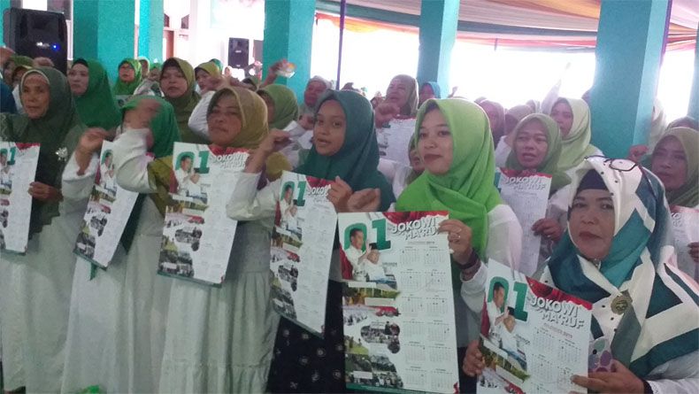 Jaringan Perempuan NU Karanganyar Siap Menangkan Jokowi-Ma'ruf Amin
