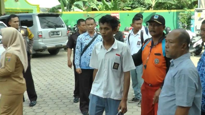 Polisi Amankan Belasan Pelajar di Bandarlampung Diduga Hendak Tawuran