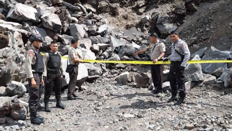 Seorang Penambang Batu di Minahasa Tewas Tertimpa Longsoran