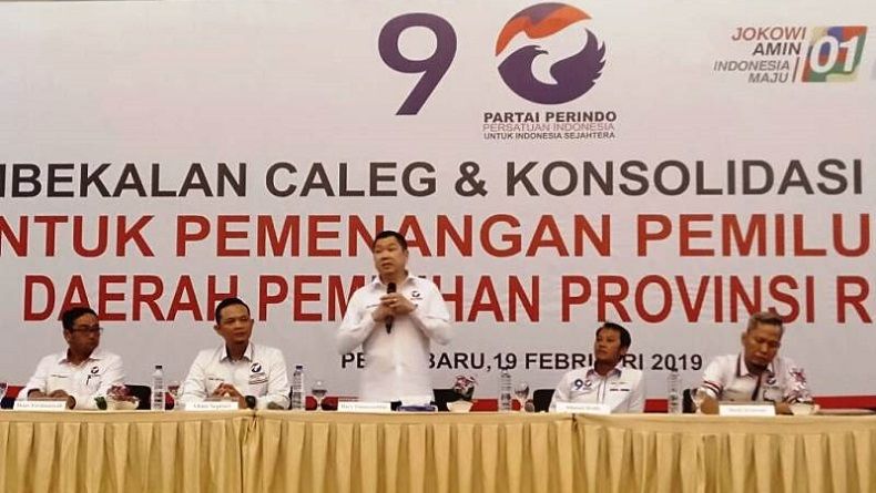 title Pembekalan Caleg Partai Perindo di Riau, HT: Mau Menang, Harus Militan Pembekalan Caleg Partai Perindo di Riau, HT: Mau Menang, Harus Militan