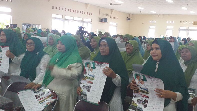 title Perempuan NU Yakin Suara Jokowi-Ma'ruf Amin di Demak Lampaui 70 Persen Perempuan NU Yakin Suara Jokowi-Ma'ruf Amin di Demak Lampaui 70 Persen
