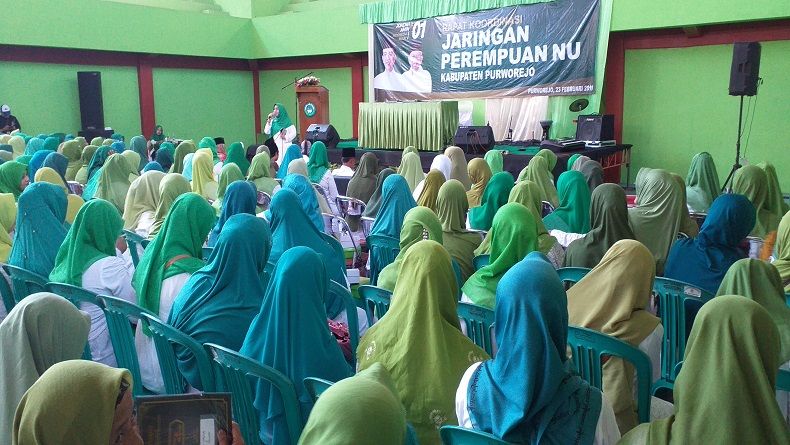 Menangkan Jokowi-Ma'ruf, 1 Kader Perempuan NU Garap 100 Pemilih