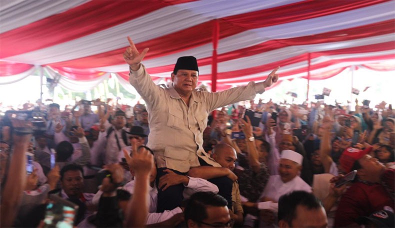 Sambil Terisak, Prabowo: Ya Allah, Beri Saya Kekuatan untuk Bela Rakyat