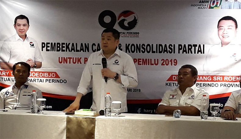 Menuju 3 Besar, HT: Caleg Perindo Harus Turun Door to Door