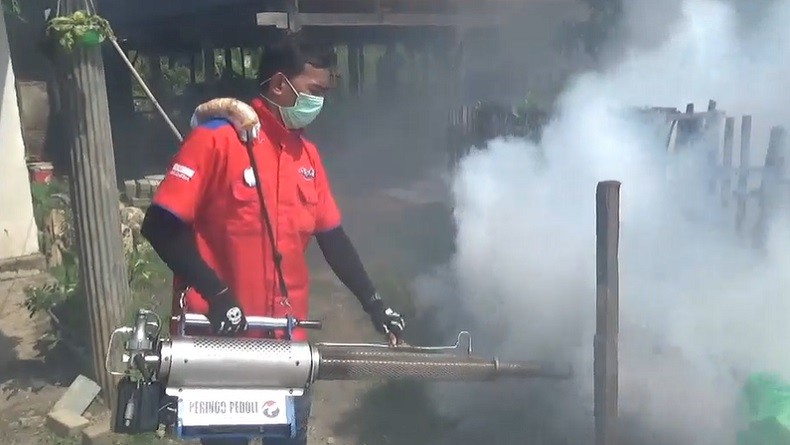 Sangat Terbantu, Warga Tamanlarea Ingin Fogging Perindo Tiap Bulan