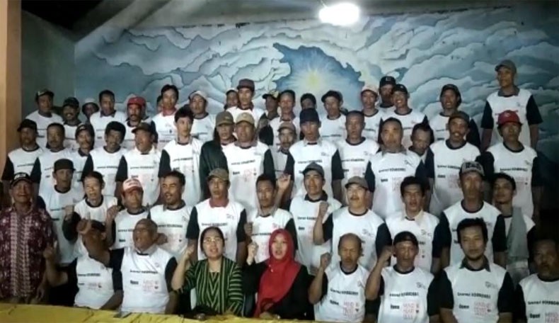 Warga Ngancar Kediri Deklarasi Dukung Jokowi-Ma'ruf Amin