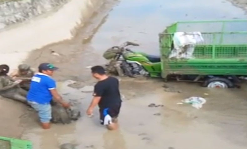 title Motor Rombongan Mahasiswa STIE Mamuju Terjun ke Parit, 4 Luka Serius Motor Rombongan Mahasiswa STIE Mamuju Terjun ke Parit, 4 Luka Serius