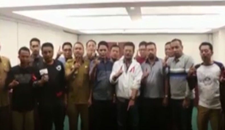 Diperiksa Bawaslu soal Video 15 Camat Dukung Jokowi, SYL: Itu Editan