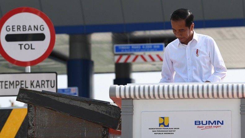 title Jokowi Resmikan Tol Bakauheni-Terbanggi Besar, Terpanjang di Indonesia Jokowi Resmikan Tol Bakauheni-Terbanggi Besar, Terpanjang di Indonesia