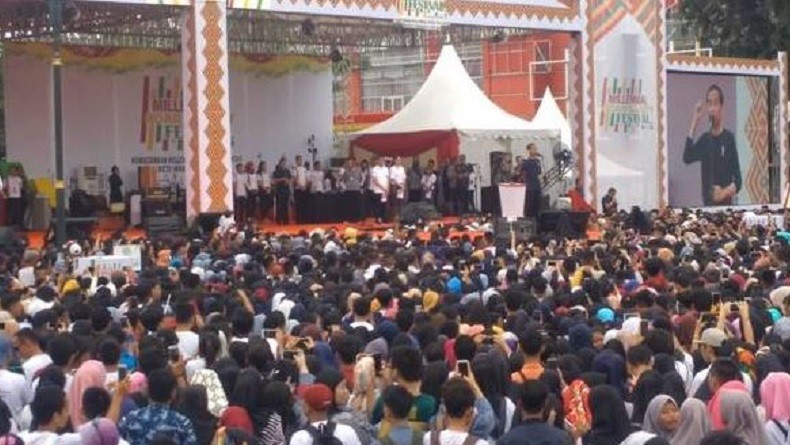 Deklarasikan MRSF di Palembang, Ini Pesan Jokowi ke Pemuda