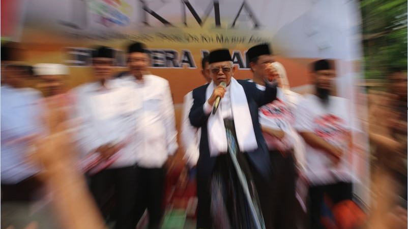 Kelakar Cawapres KH Ma'ruf Amin  di HUT Ke-76 Tahun: Saya Masih 40