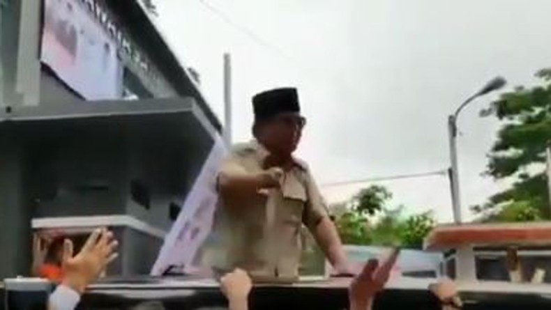Viral Video Prabowo Marahi Pengawal di Cianjur, Ini Penjelasan BPN