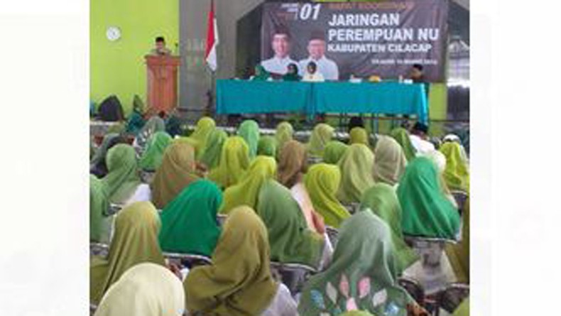Rakor JPNU Cilacap: Perempuan NU Harus Militan Menangkan Jokowi-Amin