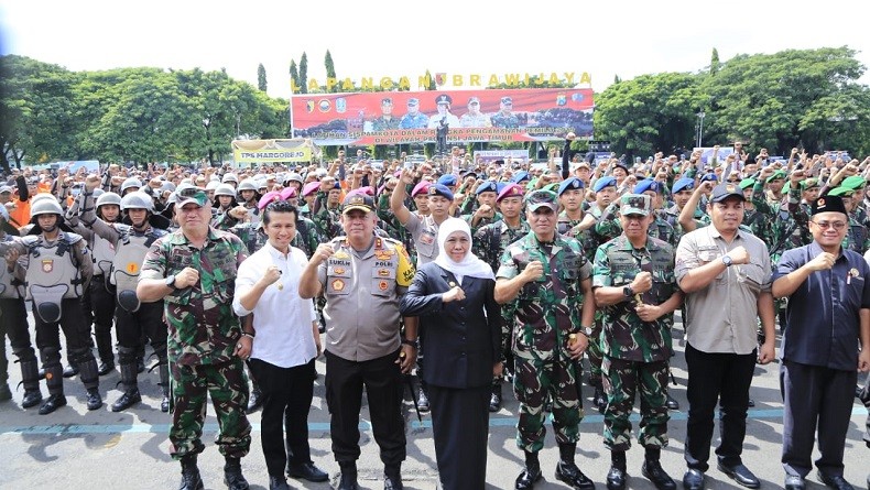 Pengamanan Siap, Polda Jatim Optimistis Pemilu 2019 di Jatim Kondusif