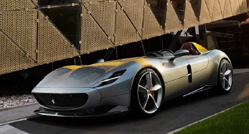  Ferrari  Monza SP1 Didaulat Mobil  Berdesain Terbaik  di Dunia