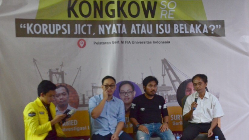 Mahasiswa UI Tolak Rencana Privatisasi JICT yang Diduga Rugikan Negara - Bagian 1