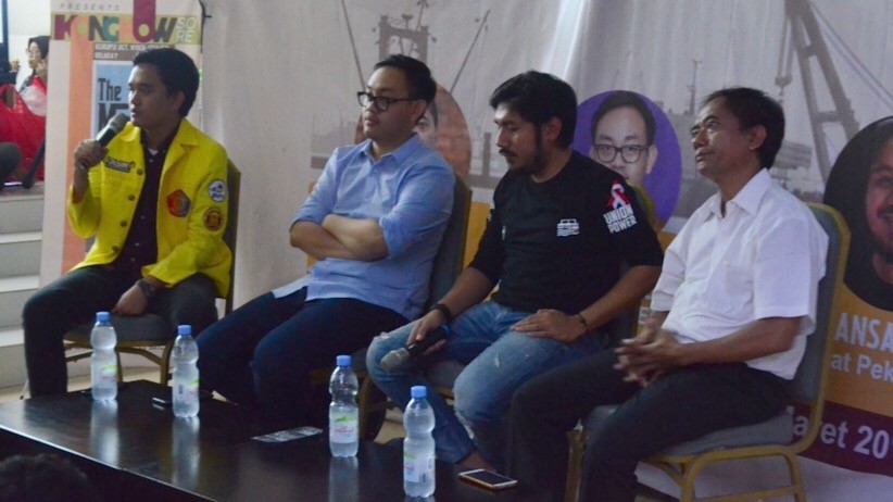 Mahasiswa UI Tolak Rencana Privatisasi JICT yang Diduga Rugikan Negara - Bagian 4