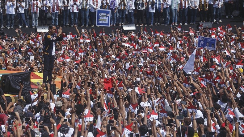 Jokowi Targetkan Raih Kemenangan di Atas 70 Persen di Yogyakarta