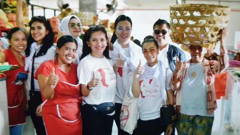 Ajak Warga Jangan Golput, Perempuan Jenggala Center Kampanyekan Jokowi