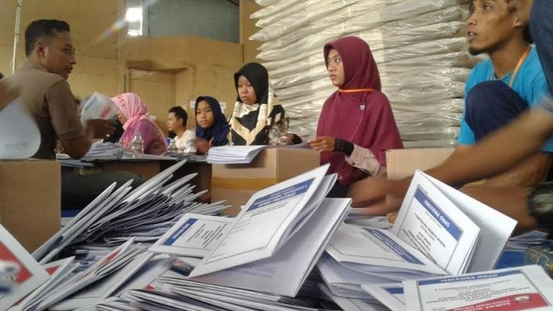 Ribuan Surat Suara di DIY Ditemukan Rusak