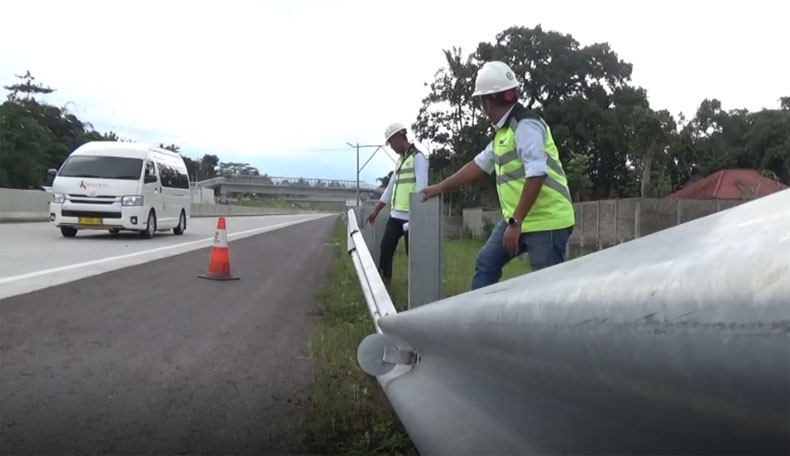 Waspada, Ratusan Tiang Pagar Pengaman Jalan Tol di Boyolali Dicuri